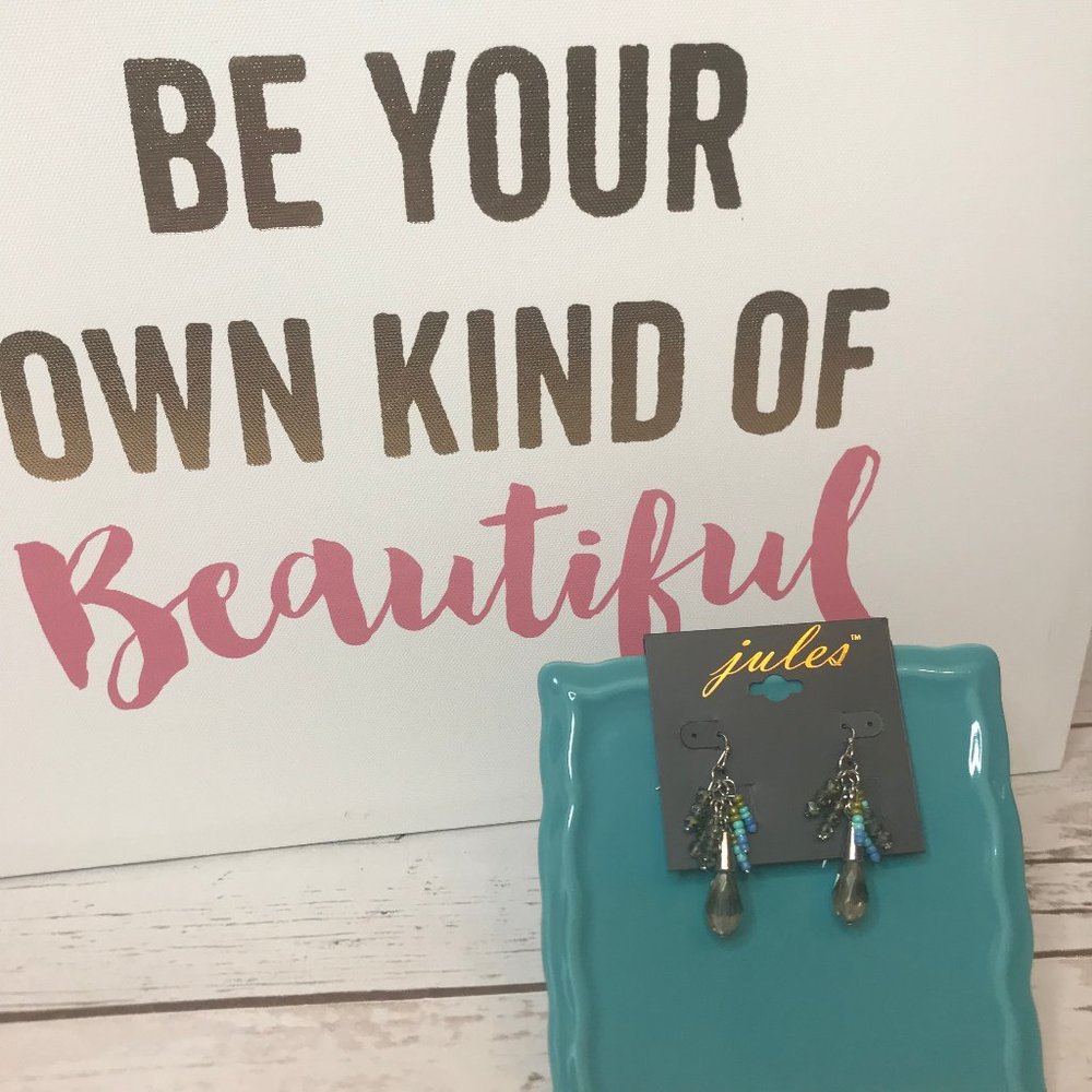 Jules Multi Bead Drop Earrings